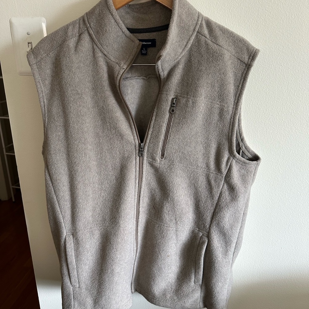 Croft & Barrow fleece vest